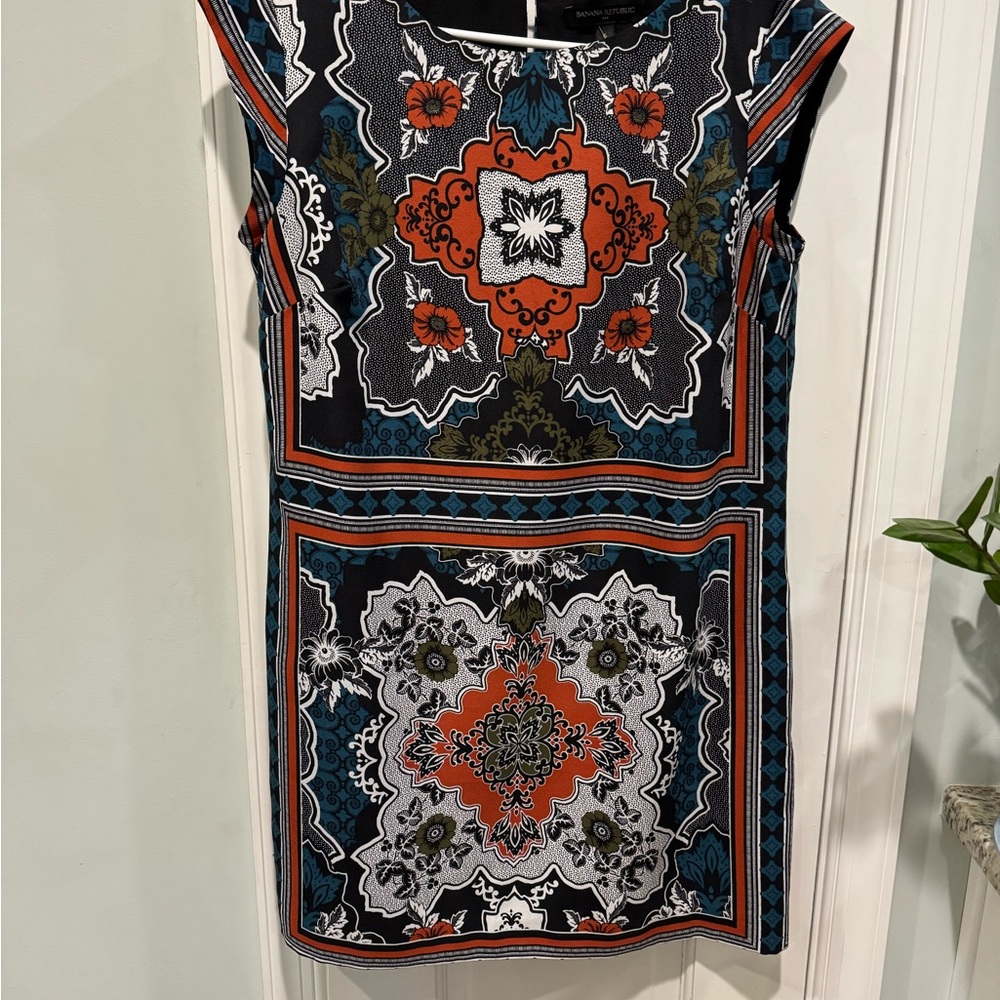 Banana Republic Geometric Pattern Dress